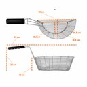 Ver imagem 4 de Conjunto Cestos para Fritadeira Pequeno Esquerdo/Direito Galvanizado Multiuso Tfao 40 - Metalcubas