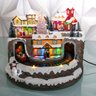 Cenário Vila Natalina com Trem Movimento com Som Natal - 6