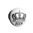 Ver imagem 1 de Puxador Indiano de Cerâmica Branco Detalhe His