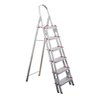 Escada de Alumínio Super Reforçada Profissional de 6 Degraus - 1