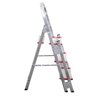 Escada de Alumínio Super Reforçada Profissional de 3 Degraus - 2
