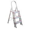Escada de Alumínio Super Reforçada Profissional de 3 Degraus - 1