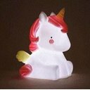 Ver imagem 3 de Mini Abajur Luminária Unicórnio de LED Infantil Decoração