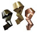 Ver imagem 1 de Kit Decoração Esculturas de Parede em Metal Exclusivo no Brasil Home Decor:bronze Escuro, Dourado e