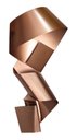 Ver imagem 5 de Kit Decoração Esculturas de Parede em Metal Exclusivo no Brasil Home Decor:bronze Escuro, Dourado e