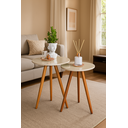 Ver imagem 1 de Mesa de Decoração para Salas de Estar Bege