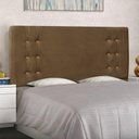 Ver imagem 4 de Cabeceira Estofada Box Casal Queen Size 160cm Caramelo