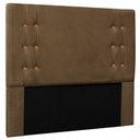 Ver imagem 1 de Cabeceira Estofada Box Casal Queen Size 160cm Caramelo