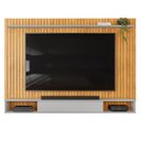 Ver imagem 5 de Painel Tv 70 Pol 193cm Bancada Suspensa Ian D04 Cedro/bali - Mpozenato