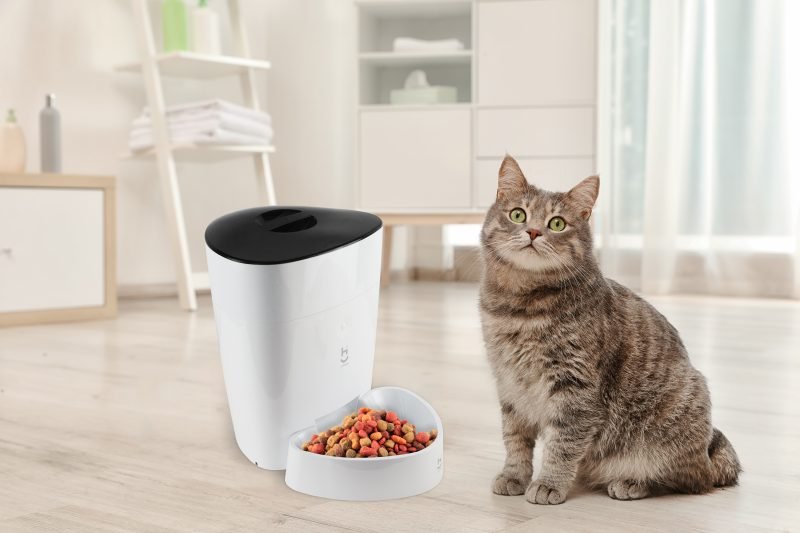 Alimentador automático inteligente Wi-fi para cães e gatos Geonav - 10
