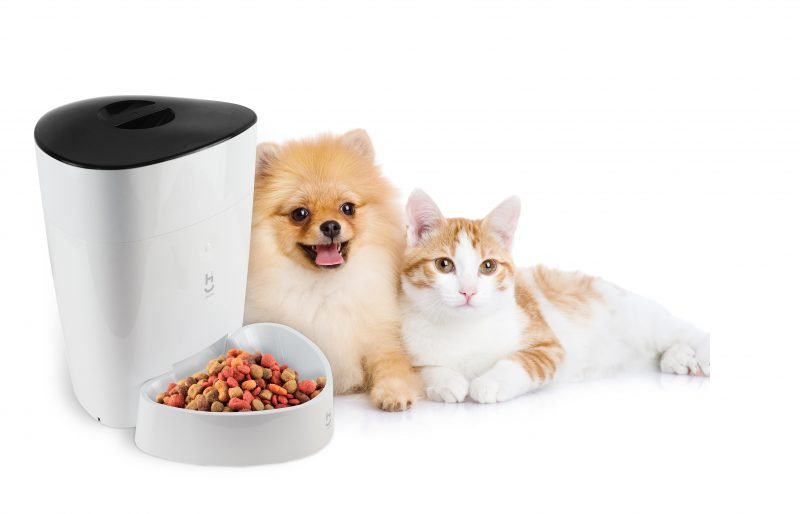 Alimentador automático inteligente Wi-fi para cães e gatos Geonav - 13