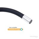 Ver imagem 3 de Torneira Cozinha Mesa Silicone Preto C61 Arejador Fixo Latão