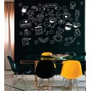 Ver imagem 1 de Adesivo de Parede Cantinho do café Doodle - Lousa