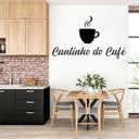 Ver imagem 1 de Adesivo de Parede Cantinho do café