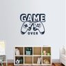 Adesivo de Parede Gamer - Game Over - Preto - 1