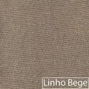 Ver imagem 3 de Kit 02 Poltronas Ferro Dourado Corano Nozes E Linho Bege