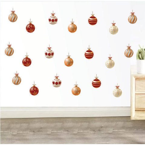Adesivo de Parede e Vitrine Enfeite de Natal