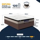 Ver imagem 4 de Cama Box Baú + Colchão Gazin de Espuma D33 Pillow In Force Mid Casal 138 cm