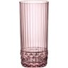 Jogo de 6 Copos Long Drink Bormioli Rocco America 20s - Vidro 490ml Rosa - 1