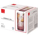 Ver imagem 2 de Jogo de 6 Copos Long Drink Bormioli Rocco America 20s - Vidro 490ml Rosa