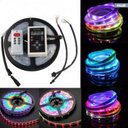 Ver imagem 1 de Fita Led 6803 Digital Rgb 328 Funções 150 Led Silicone Ip67 Prova D'água 12v Controladora Rf