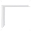 Ver imagem 4 de Balcão Extensor Mesa Escritório Tamburato 890 Branco