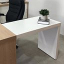 Ver imagem 1 de Balcão Extensor Mesa Escritório Tamburato 890 Branco