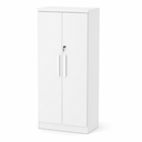 Ver imagem 1 de Armário Multiuso com Chave 2 Portas Branco Formimóveis