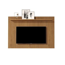 Painel Para TV Ripado Frisado Até 65 Polegadas Classic 1.6x1.35 Nature - Giga Móveis - 1 Painel Para TV Ripado Frisado Até 65 Polegadas Classic 1.6x1.35 Nature - Giga Móveis - 1