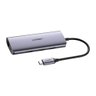 Adaptador Multiportas Ugreen Usb Tipo C para Usb 3.0/rj45 - 4
