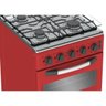 Fogão a Gás Natural Vetrô 4 Bocas - Venax - 110V Fogão a Gás Natural Vetrô 4 Bocas - Vermelho - Vena - 4