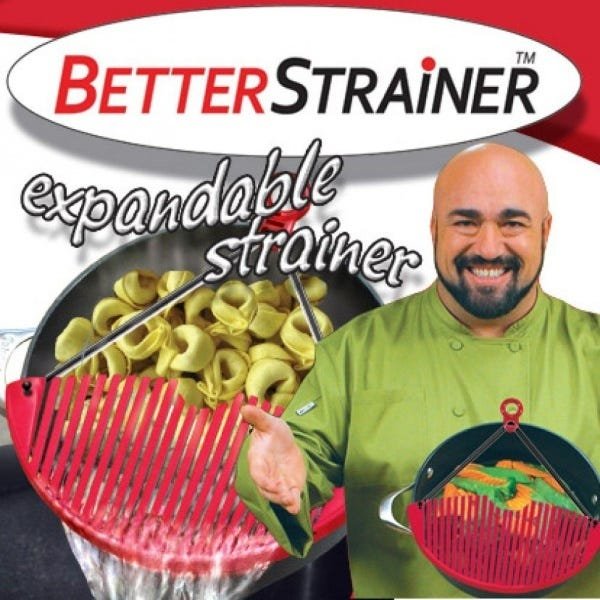 Escorredor de Massas Expansível e Ajustável em Qualquer Panela - Marca: Better Strainer® - 4