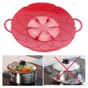Ver mais imagens de Tampa Anti Fervura Safeguard Silicone Universal Boil Over da Shoppstore®:verde