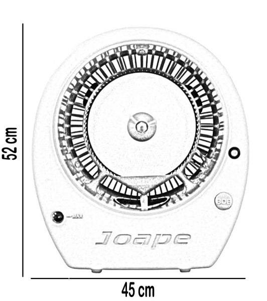 Climatizador Joape 2020 Bob By Shoppstore C/Névoa Ar:600 M³/H + Superbônus Miniventilador USB:220V - 6