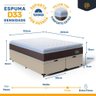 Cama Box Baú com Colchão de Espuma D33 Pillow Top Comfort Luxo King 193cm - 4