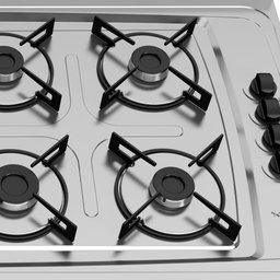 Pia de Cozinha Ghel Plus 4043 com Fogão Automático 4 Bocas - 2