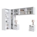 Ver imagem 4 de Quarto Modulado 100% MDF 6 Peças 9 Portas e 4 Gavetas Integrato Branco