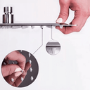 Ver imagem 2 de Ducha Slim Quadrada em Inox 20x20cm Rose Gold