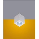 Ver imagem 1 de Spot Sobrepor Quadrado Kube - 1 Luz - Dicroica Gu10 - Branco