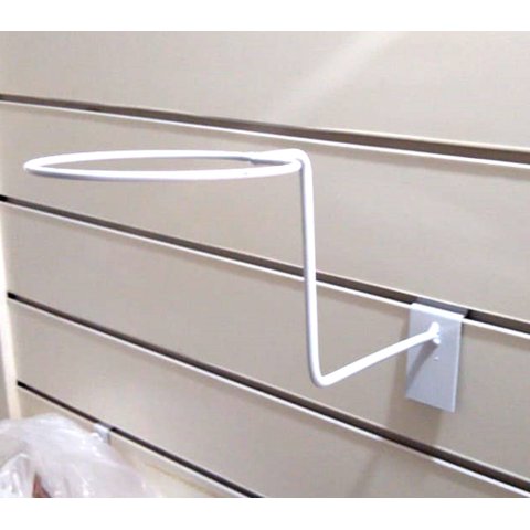 Expositor Capacete Chapéu De Painel Canaletado 10 Peças