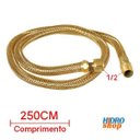 Ver imagem 1 de Flexível Gás 250 Cm X 1/2" - Fg122500