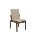 Ver mais imagens de Conjunto Mesa com 4 Cadeiras Harmonia Marrom/Carvalho/Fendi