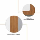Ver imagem 3 de Painel Suspenso Roma 217cm Branco/cedro para Tv até 60” - Casa D