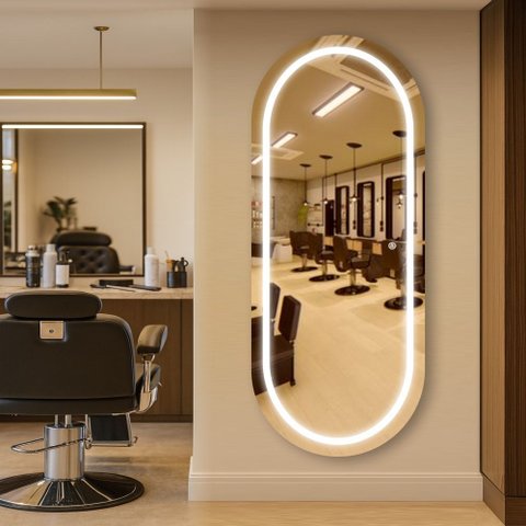 Espelheira 200x70 E07 Polido Sup Par Led Jat 01 Branco Touch