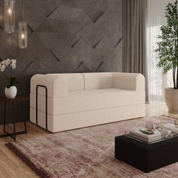 Sofá Modular Mônaco a Versatilidade Ao Seu Alcance Bege Claro - 1