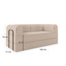 Sofá Modular Mônaco a Versatilidade Ao Seu Alcance Bege Claro - 4