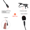 Ver imagem 5 de Microfone Lapela Condensador com Espuma Isolante de Ruído