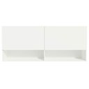 Ver imagem 6 de Armário Aéreo 120 Cm 2 Portas 2 Nichos Branco para Cozinha Madesa