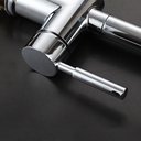 Ver imagem 5 de Torneira Gourmet Bancada Cozinha Retratil Ducha Monocomando 2 Modos de Jato Quente Frio