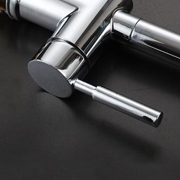 Torneira Gourmet Bancada Cozinha Retratil Ducha Monocomando 2 Modos de Jato Quente Frio - 5